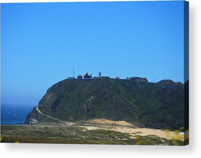 Landscape Acrylic Print featuring the photograph The Road To The Top by Marian Jenkins