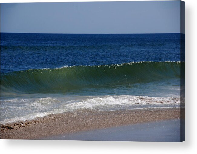 Waves Acrylic Print featuring the photograph The song of the ocean by Susanne Van Hulst