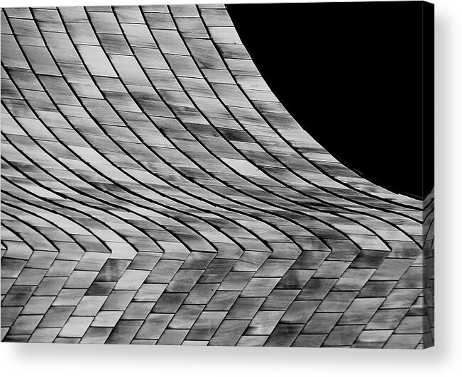 Wood Acrylic Print featuring the photograph The Wave by Brian Fitzgearld