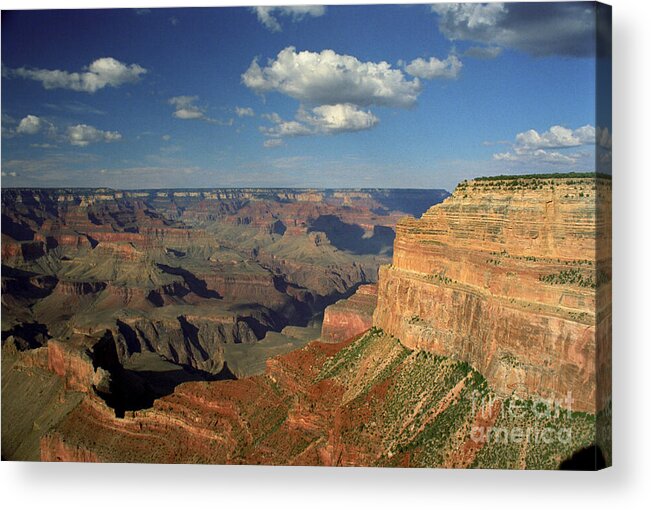 Grand Canyon Acrylic Print featuring the photograph This is My Father's World by Kathy McClure