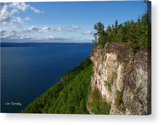 Thunder Bay Lookout Acrylic Print featuring the photograph Thunder Bay Lookout by Jo Smoley
