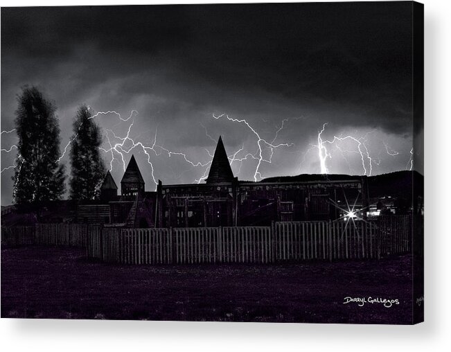 Aperture Acrylic Print featuring the photograph Thunderhead by Darryl Gallegos