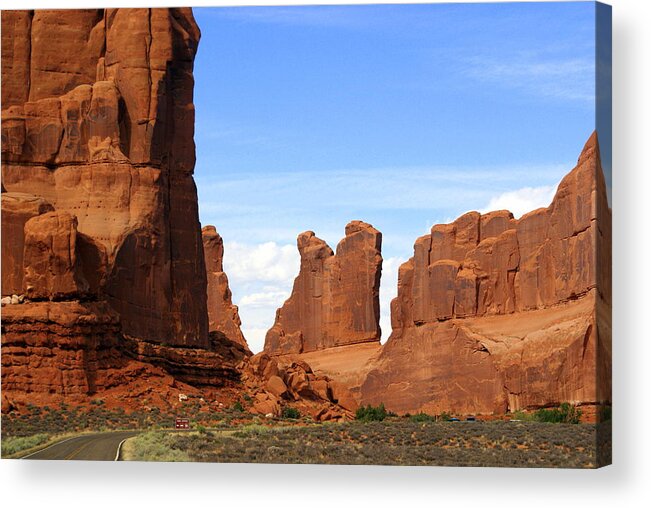 Southwest Art Acrylic Print featuring the photograph Wall Street by Marty Koch