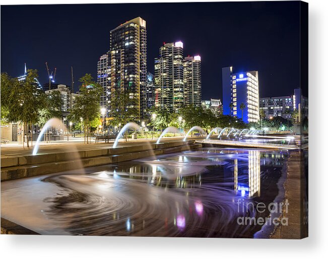 Water Acrylic Print featuring the photograph Waterfront Park by Eddie Yerkish