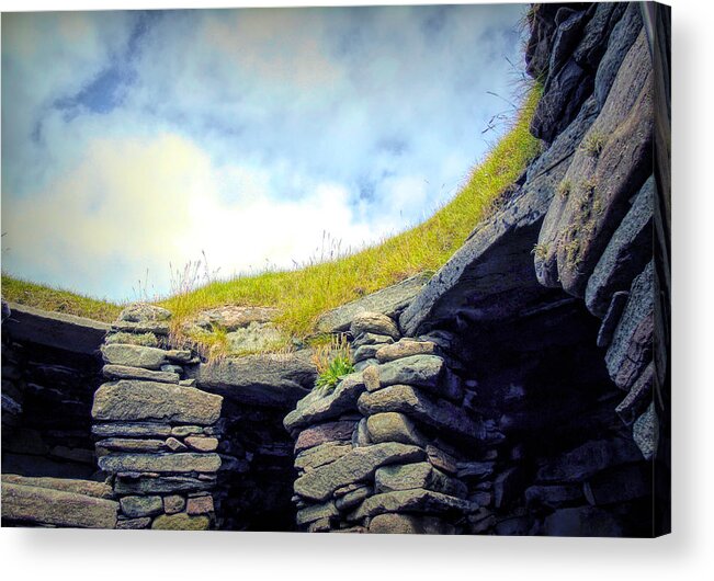 Viking Acrylic Print featuring the photograph We Were Vikings by Susan Lafleur