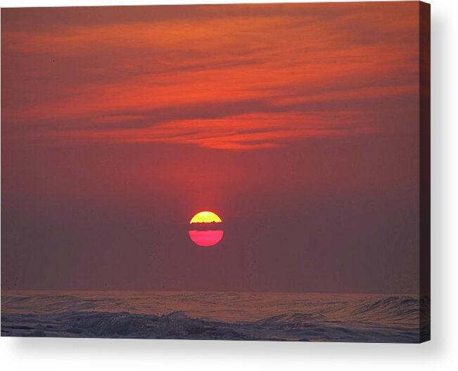 Seas Acrylic Print featuring the photograph Winter Dawn by Newwwman