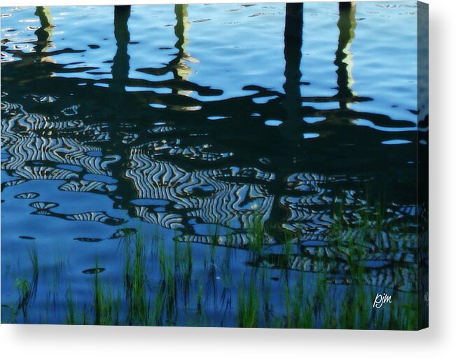Reflections Acrylic Print featuring the photograph Zebra Reflections by Phil Mancuso