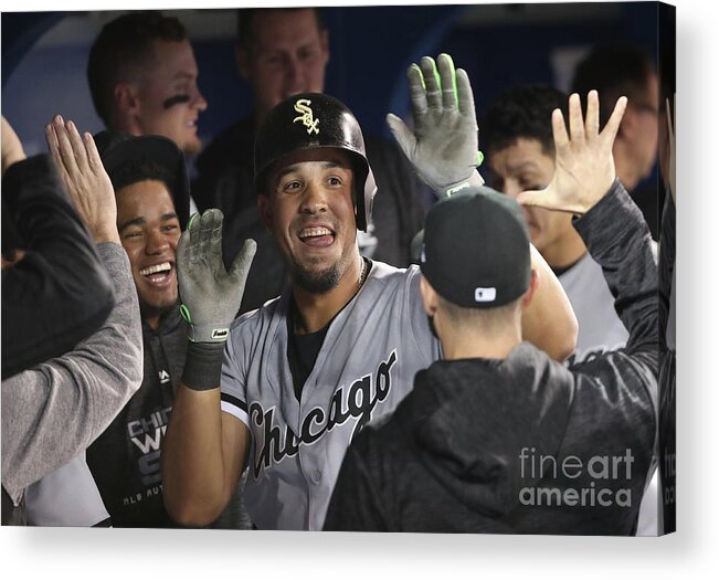 People Acrylic Print featuring the photograph Chicago White Sox V Toronto Blue Jays by Tom Szczerbowski