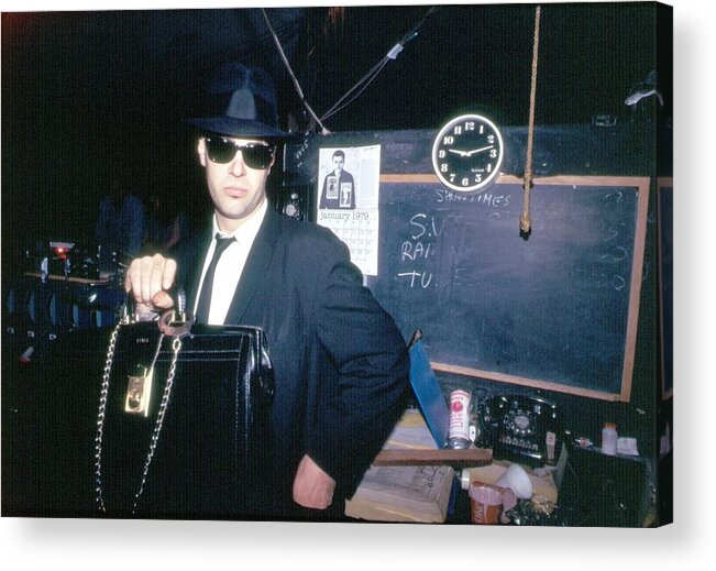 Music Acrylic Print featuring the photograph Photo Of Blues Brothers #1 by Richard Mccaffrey