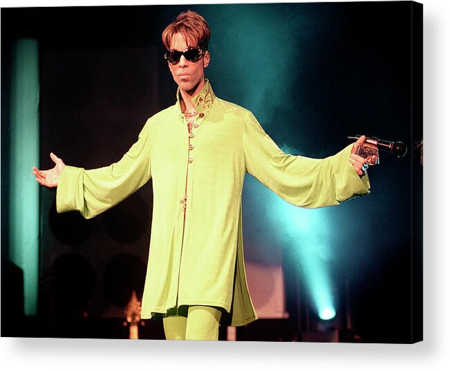 Performance Acrylic Print featuring the photograph Prince Aka The Artist Performs #1 by Rick Diamond