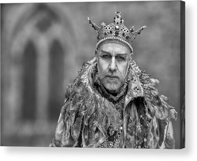 Goth
Gothic
King
Fashion Acrylic Print featuring the photograph The Power And The Glory #1 by Daniel Springgay