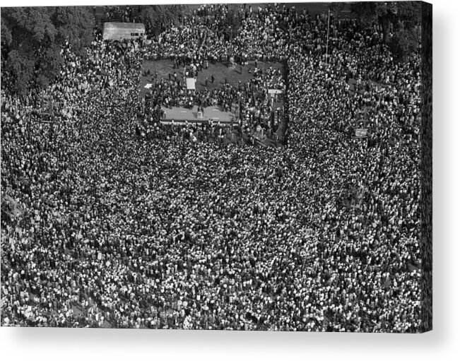 1963 Acrylic Print featuring the photograph March On Washington For Jobs #11 by Science Source