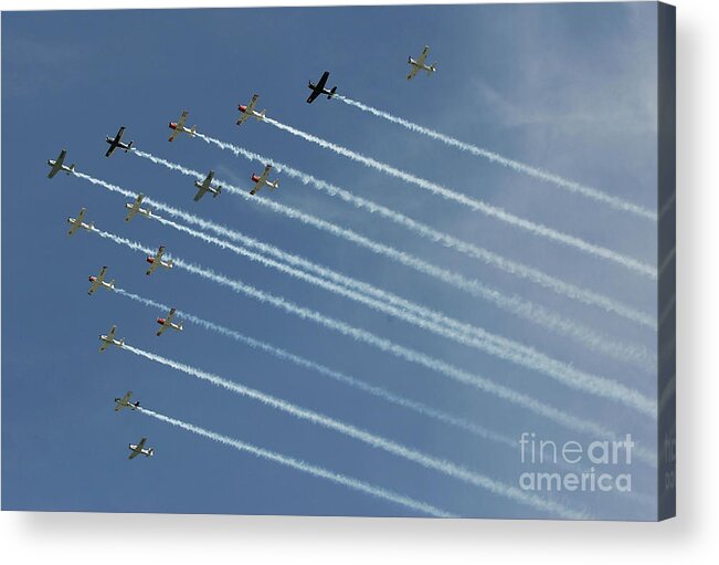 Airplane Acrylic Print featuring the photograph E.a.a. 2009 Airventure Fly-in #13 by Jonathan Daniel