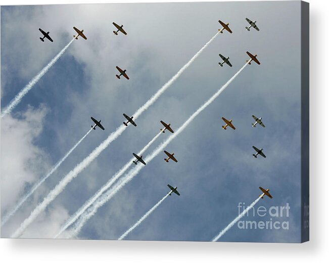 Airplane Acrylic Print featuring the photograph E.a.a. 2009 Airventure Fly-in #14 by Jonathan Daniel