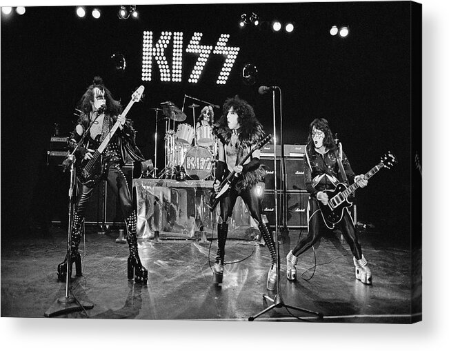 Concert Acrylic Print featuring the photograph Kiss Alive by Fin Costello