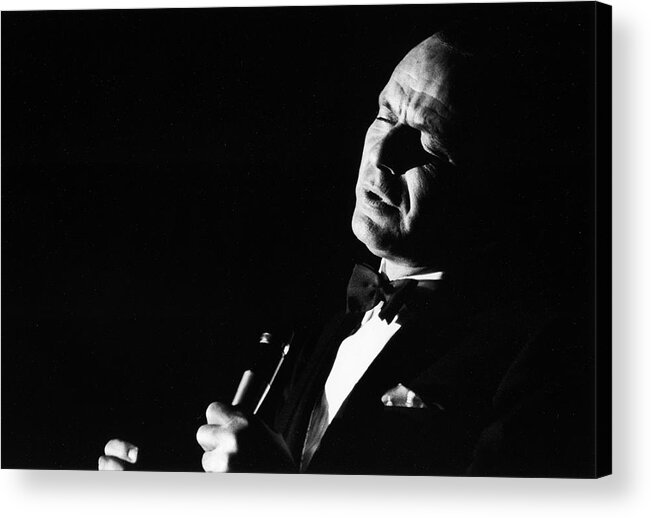 Florida - Us State Acrylic Print featuring the photograph Frank Sinatra #5 by John Dominis