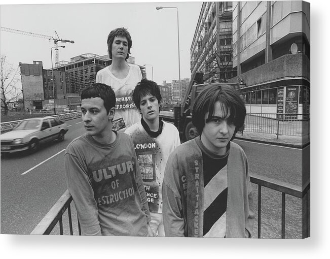 Music Acrylic Print featuring the photograph Manic Street Preachers #6 by Martyn Goodacre