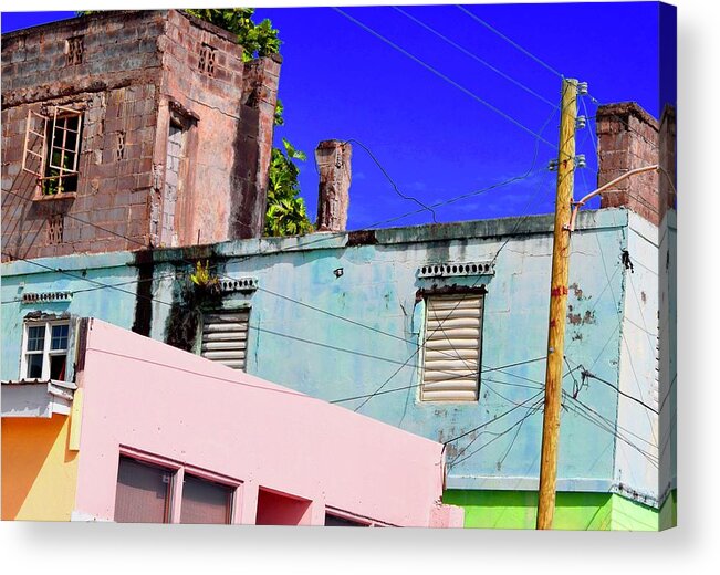 Buildings Acrylic Print featuring the photograph After the Storms by Debra Grace Addison