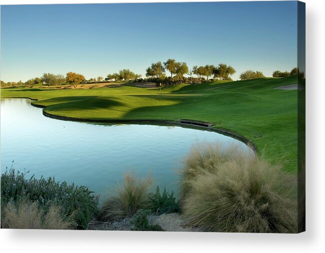 Scenics Acrylic Print featuring the photograph Arizona Golf Course by Ishootphotosllc