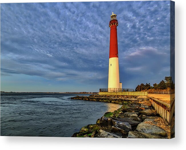 Barnegat Light Acrylic Print featuring the photograph Barnegat Lighthouse Afternoon by Susan Candelario