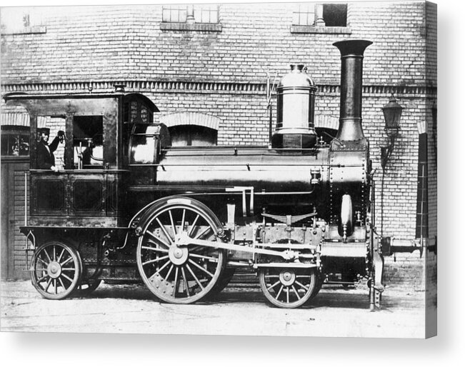 Berlin Acrylic Print featuring the photograph Borsig Engine by Hulton Archive