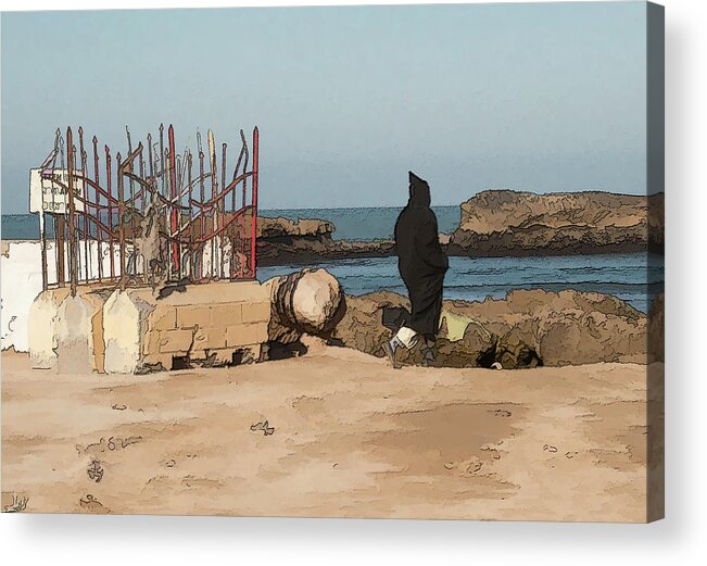 Essaouira Acrylic Print featuring the photograph Breath of Fresh Air - 2 by Jessica Levant