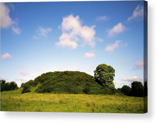 Prehistoric Era Acrylic Print featuring the photograph Co Meath, Dowth Passage Tomb, Ireland by Design Pics