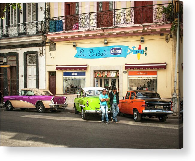 Tourism Acrylic Print featuring the photograph Colorful by Laura Hedien