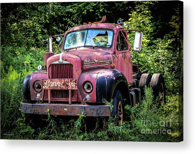 Mack Truck Acrylic Print featuring the photograph Danny Boy by Veronica Batterson