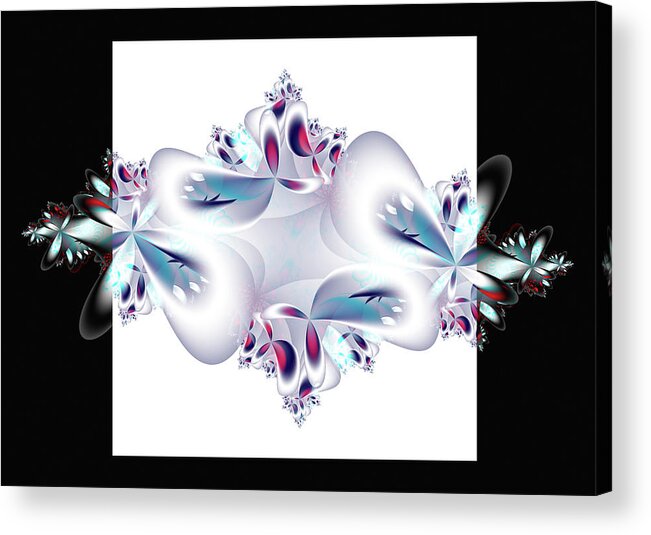 Doodle 6 Acrylic Print featuring the digital art Doodle 6 by Fractalicious