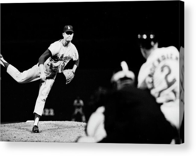 10/14/05 Acrylic Print featuring the photograph Drysdale Pitches by Art Rickerby