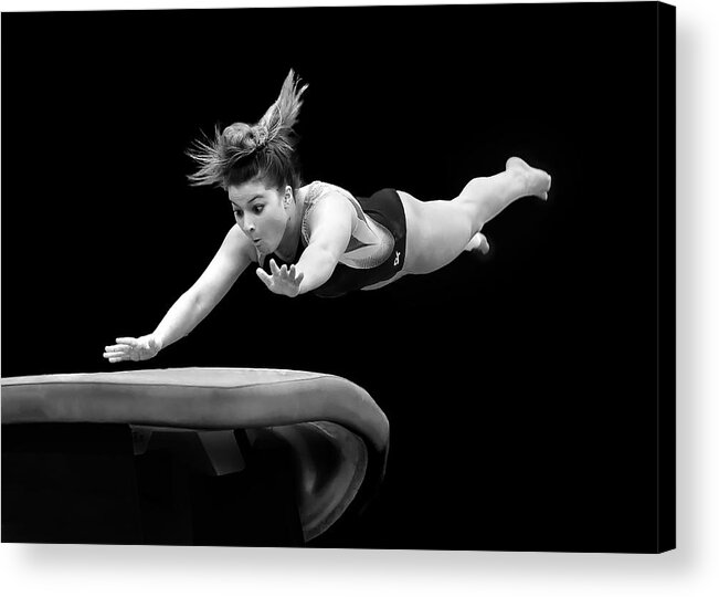Vault Acrylic Print featuring the photograph Flying by Rob Li