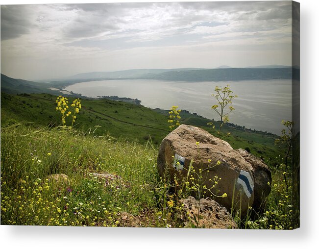 War Acrylic Print featuring the photograph Galilee View by Zepperwing