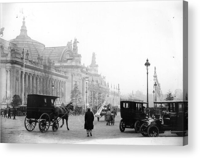 Working Animal Acrylic Print featuring the photograph Grand Palais by Topical Press Agency