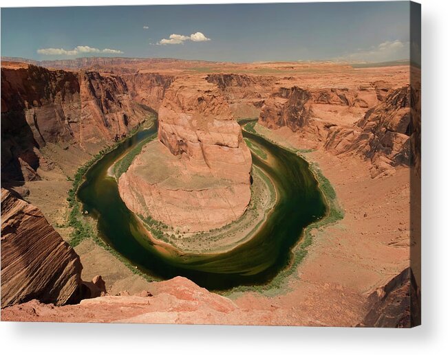 Scenics Acrylic Print featuring the photograph Horseshoe Bend - Colorado River Arizona by Toos