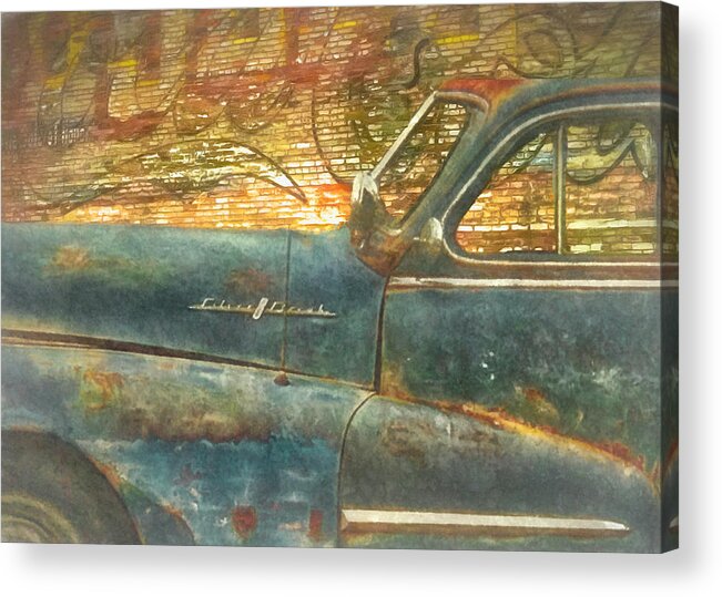  Acrylic Print featuring the photograph Keepin it Old School by Jack Wilson