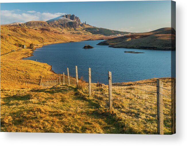 Britain Acrylic Print featuring the photograph Loch Fada, Isle of Skye by David Ross