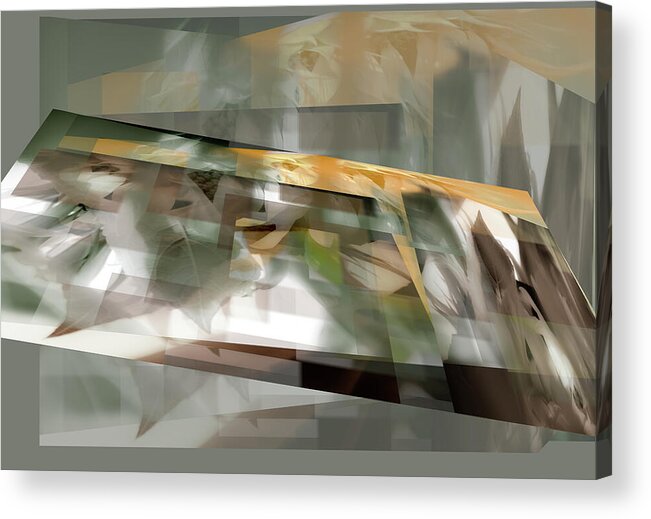 Abstract.conceptual Acrylic Print featuring the photograph Looking Inward - by Julie Weber