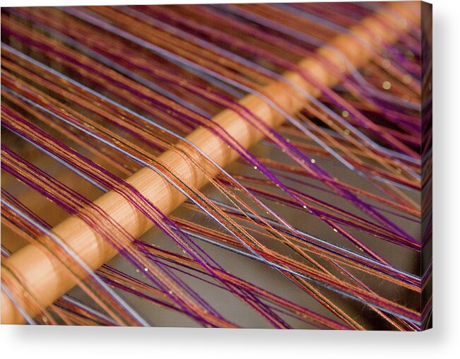 Outdoors Acrylic Print featuring the photograph Loom Abstract by By Doug Jobson