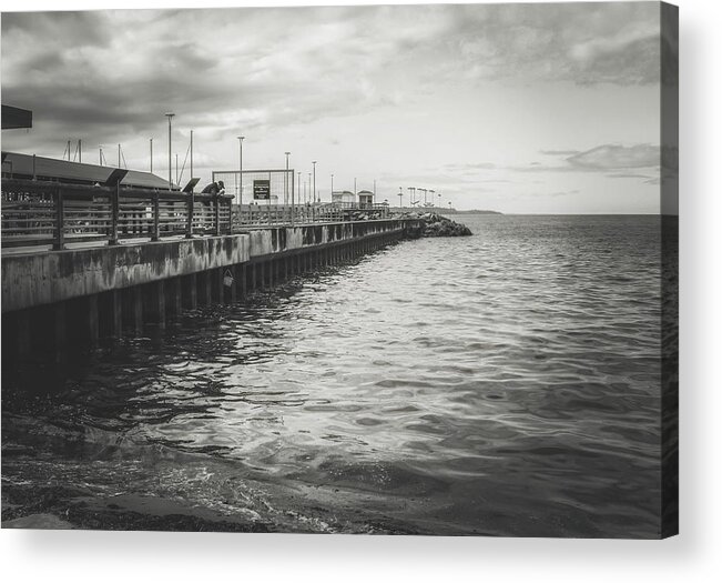 Sea Acrylic Print featuring the photograph Morning Fog by Anamar Pictures