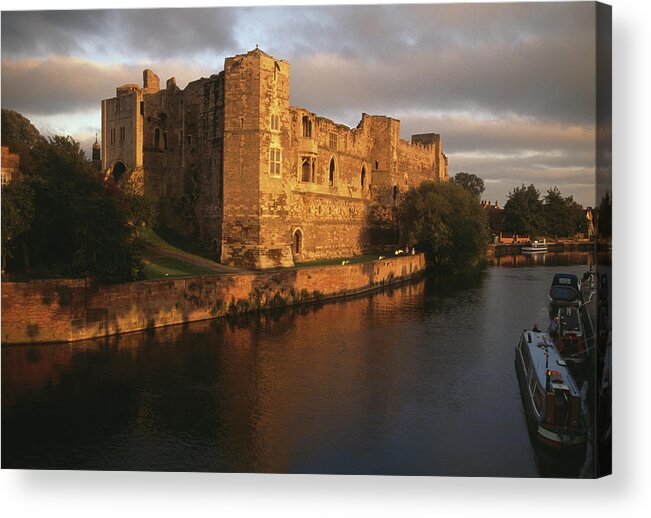 Nottinghamshire Acrylic Print featuring the photograph Newark Castle by Epics