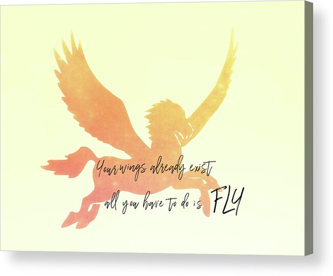 Air Acrylic Print featuring the photograph Pegasus Flight by Jamart Photography