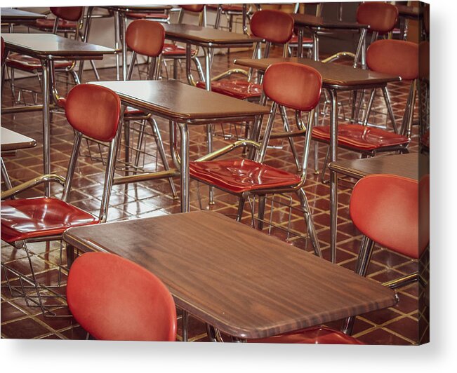 School Acrylic Print featuring the photograph School Days by Michelle Wittensoldner