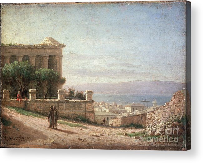 Oil Painting Acrylic Print featuring the drawing Sevastopol. Artist Vereshchagin, Pyotr by Heritage Images