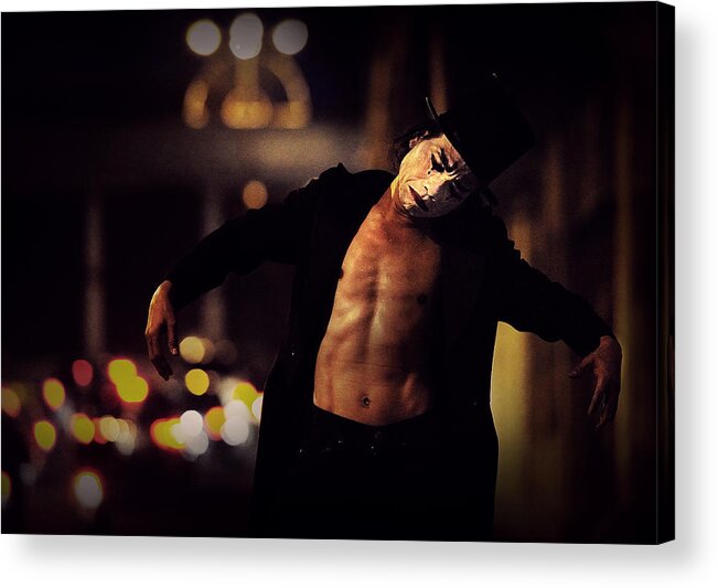 Actor Acrylic Print featuring the photograph Sleepwalker by Hardibudi