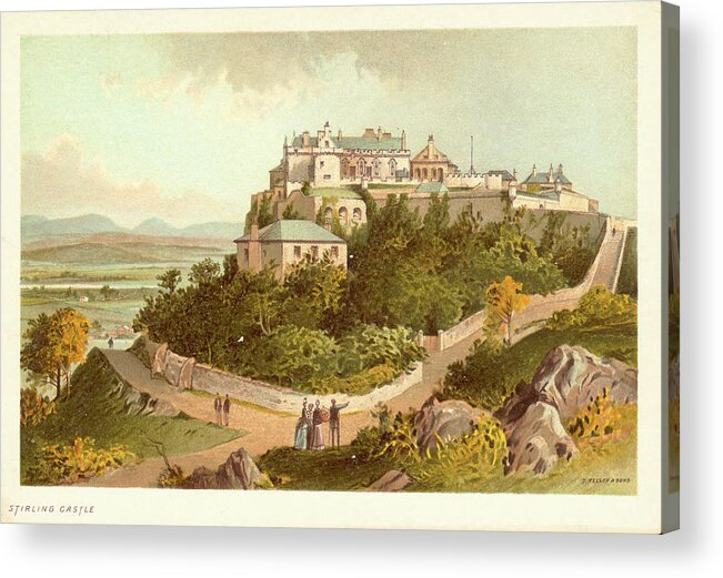 Scotland Acrylic Print featuring the photograph Stirling Castle by Kean Collection