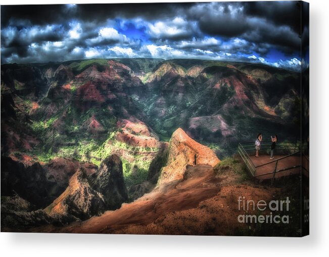 Hawaii Acrylic Print featuring the photograph Patches Of Light by Eye Olating Images