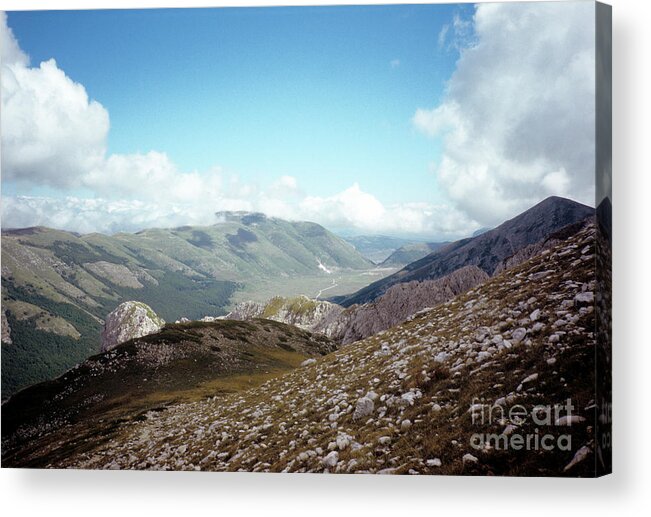 At Acrylic Print featuring the photograph The path of my Destiny by Fabrizio Ruggeri