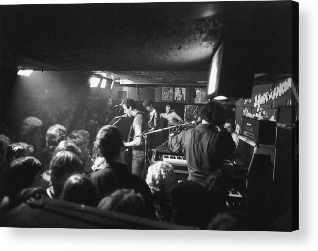 Concert Acrylic Print featuring the photograph The Stranglers by Evening Standard