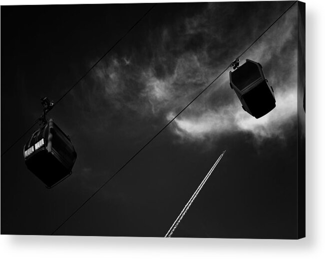 Wire Acrylic Print featuring the photograph Traffic by Samanta